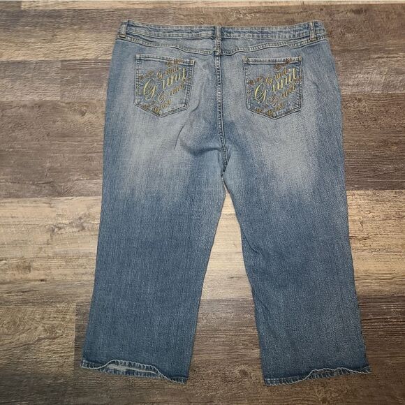 G Unit Clothing Co Cropped y2k Jeans - Picture 11 of 11
